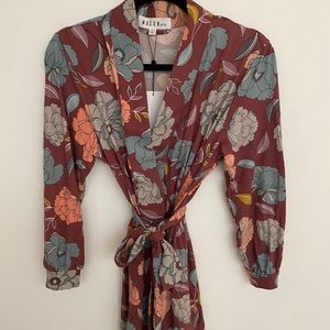 Robe Short Banded Super Soft